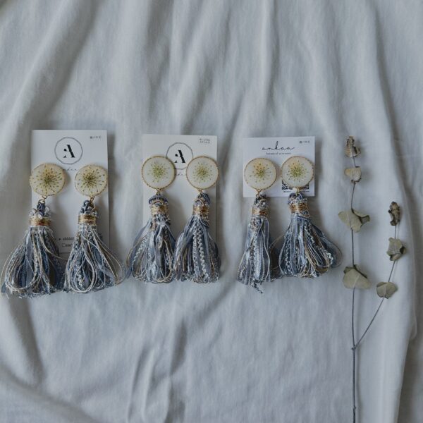 レースフラワー　earring - 画像 (3)