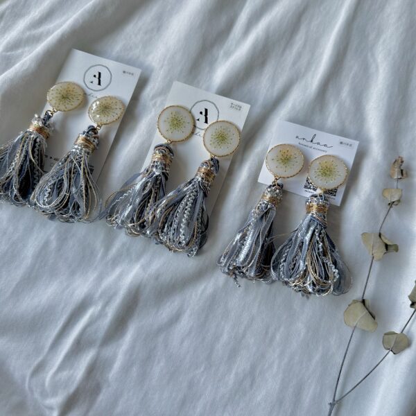 レースフラワー　earring - 画像 (4)
