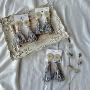 レースフラワー　earring