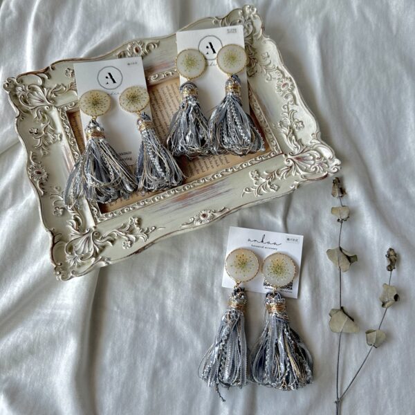 レースフラワー　earring - 画像 (6)